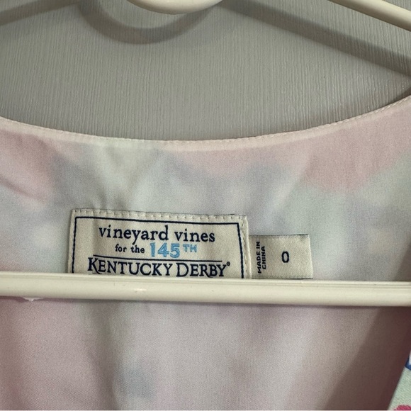 Vineyard Vines Pink Run For The Roses Floral Sleeveless Jumpsuit in Size 0 - Picture 4 of 15